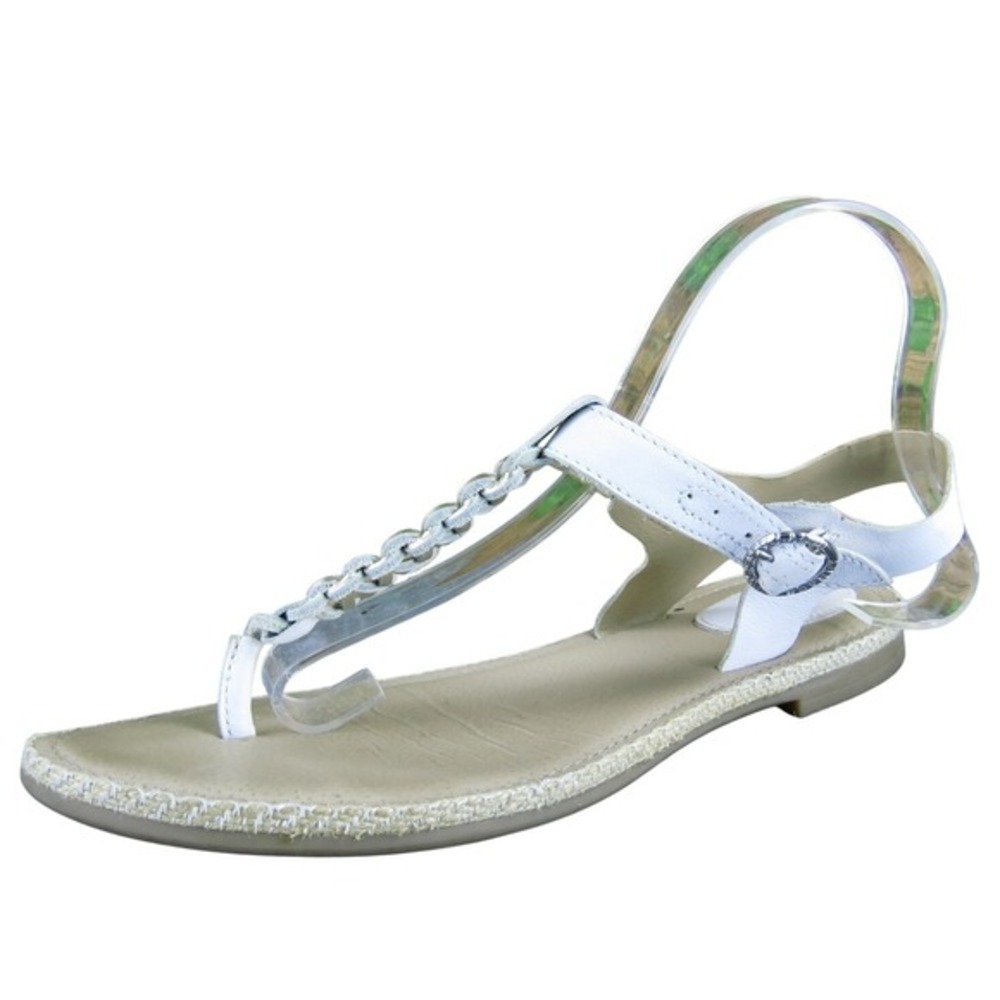 Sperry Women  Ankle‎ Strap White Leather Sz 8.5 Medium Gently Used 2025